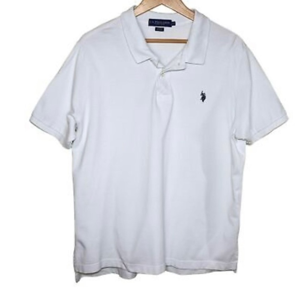U.S. Polo Assn. Sz 2XL Crisp White
Ultimate Pique Short Sleeve Polo